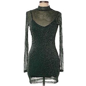 Green Sparkly Shein Dress